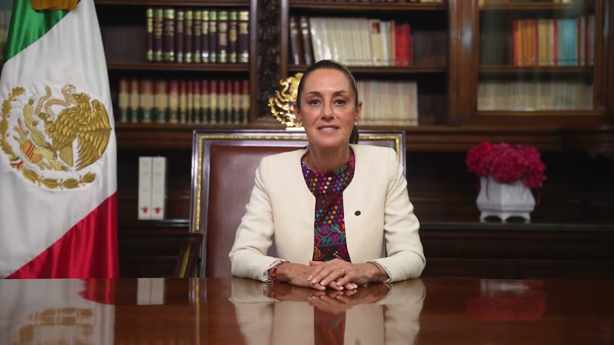 La presidenta Claudia Sheinbaum publicó un mensaje por la elección judicial. | X