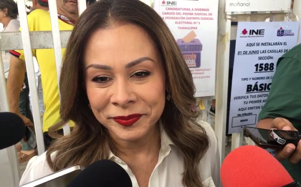 “Segura del respaldo, segura del apoyo”: Tania Contreras emite su voto