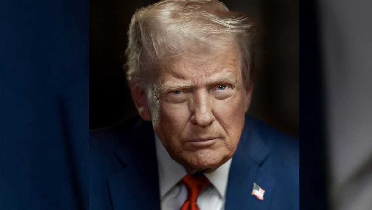 Casa Blanca publica nuevo retrato presidencial de Donald Trump en X. (Foto: The White House)