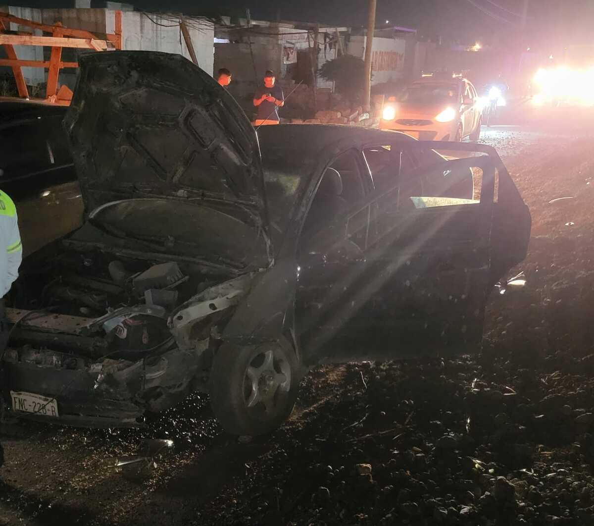La menor de 7 días de nacida iba en los brazos de su mamá en el asiento del copiloto. | Especial