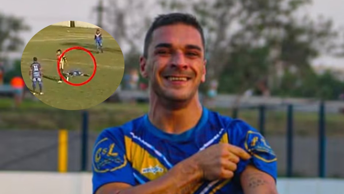Muere jugador Enzo Pittau tras desplomarse pleno partido en futbol de Argentina (Especial)