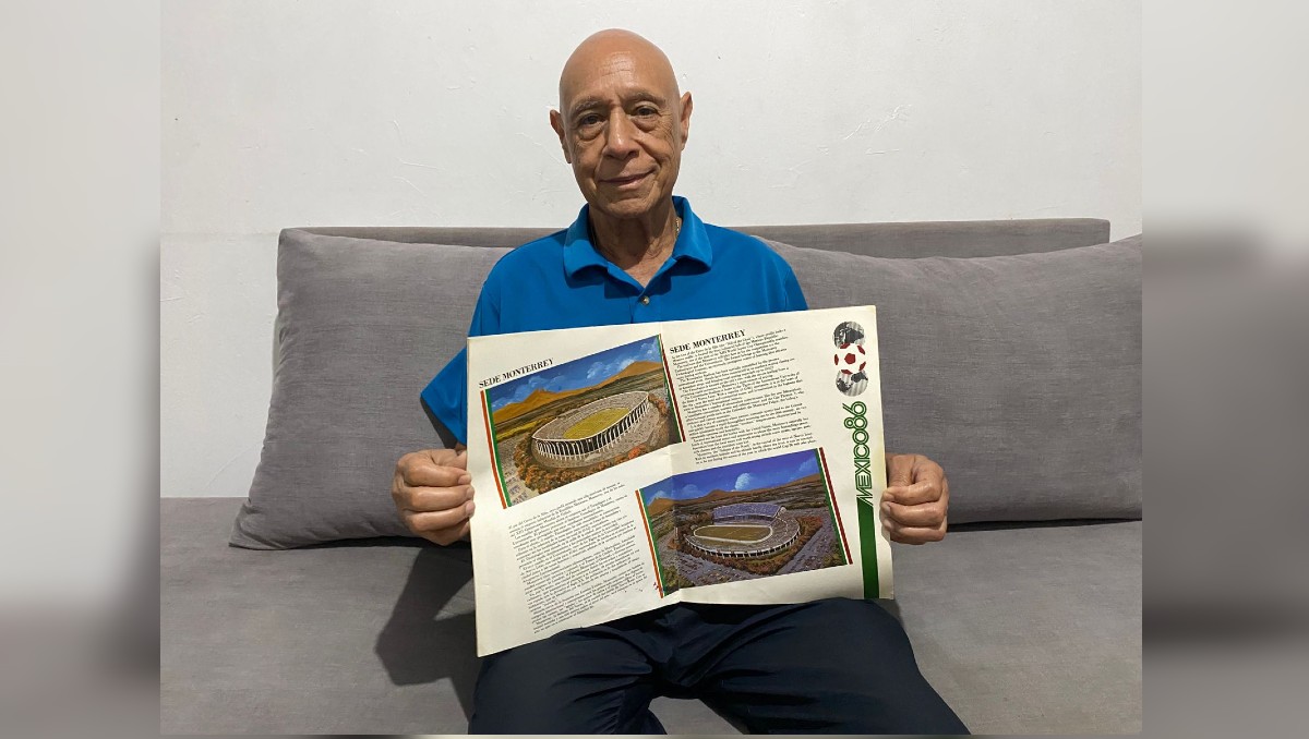 Los recuerdos del Mundial de Felipe Guerra, jefe de prensa de la sede Monterrey en 1986 (Cortesía)