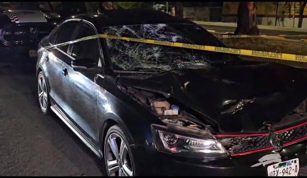 El accidente ocurrió a la altura de la colonia El Bethel. (Vicente Torres)