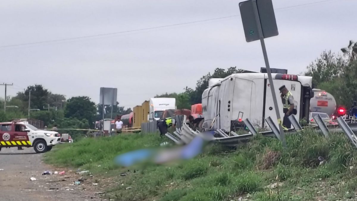 El accidente ocurrió sobre la Carretera Nacional, a la altura kilómetro 169 en la comunidad de La Laja. Agustín Martínez