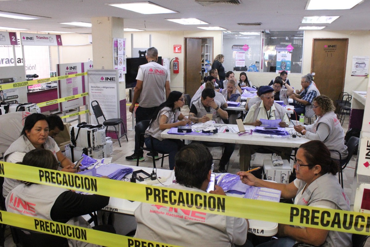 Avanza 77% el conteo de votos en elección federal de magistrados en Coahuila. (Roberto Amaya)