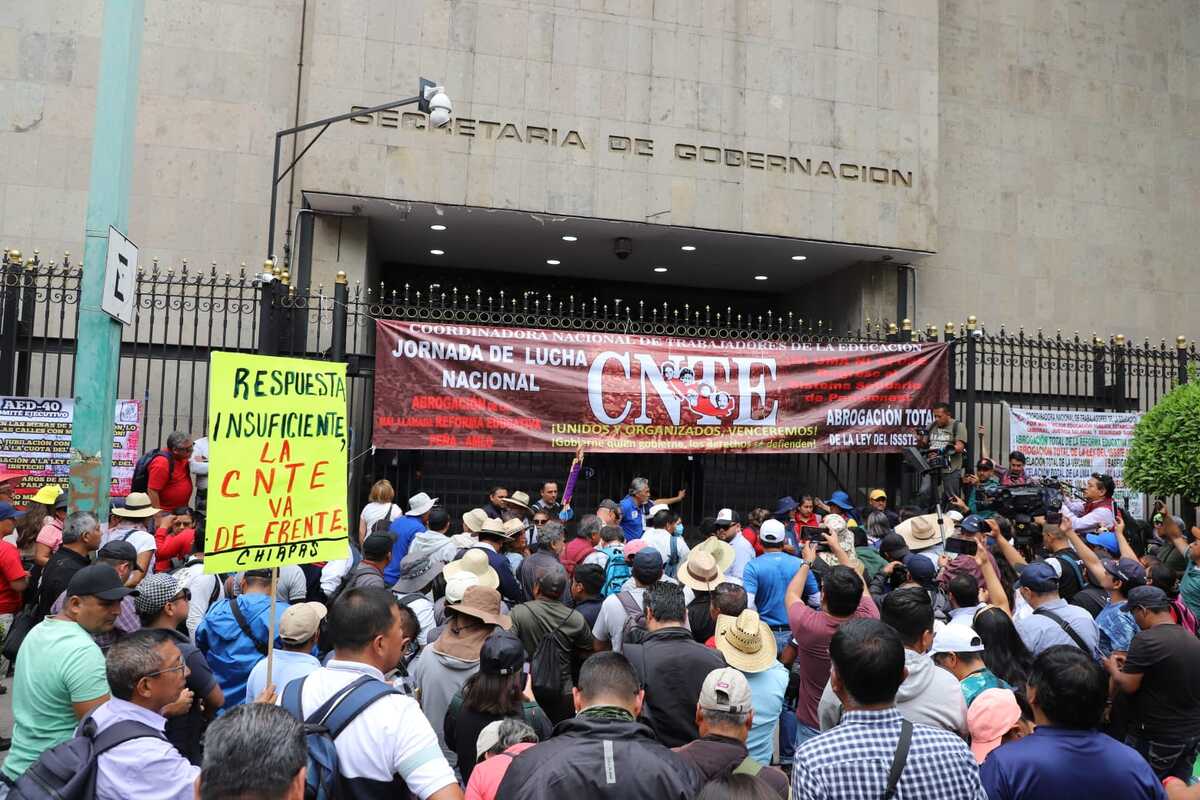 CNTE cede momentáneamente: pausa en el paro y vuelta al diálogo
