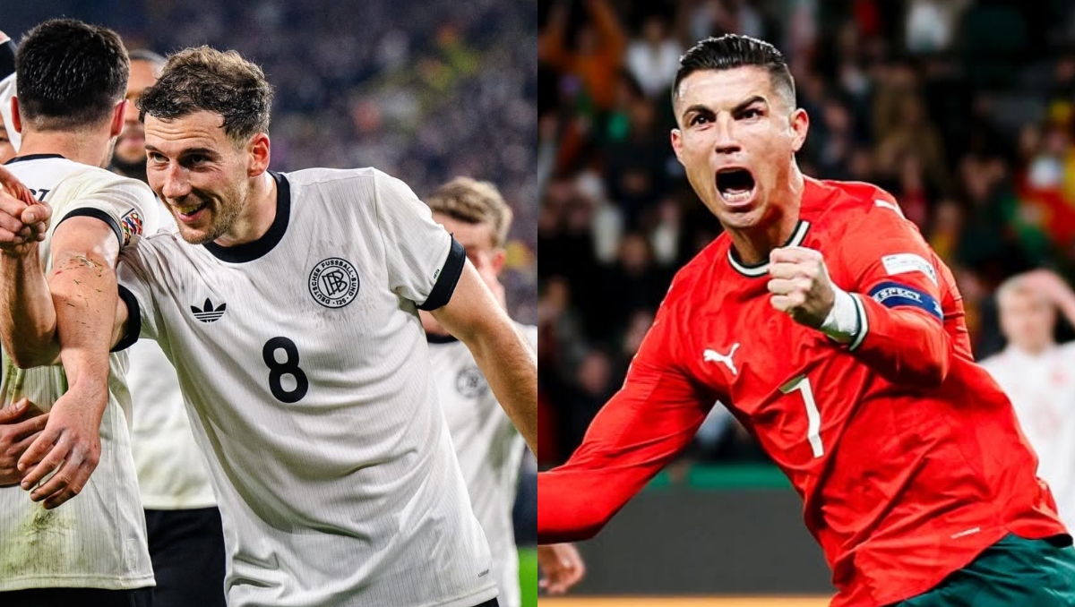 IA da pronóstico del partido entre Alemania y Portugal en las semifinales de la UEFA Nations League (Instagram @cristiano/@dfb_team)