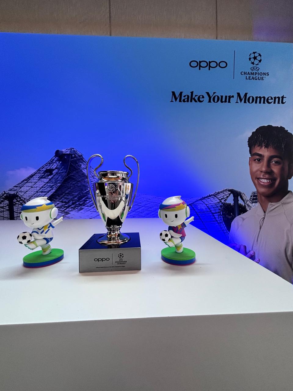 La mini Orejona era uno de los premios que los fanáticos podrían ganarse en el evento (Jorge Flores)
