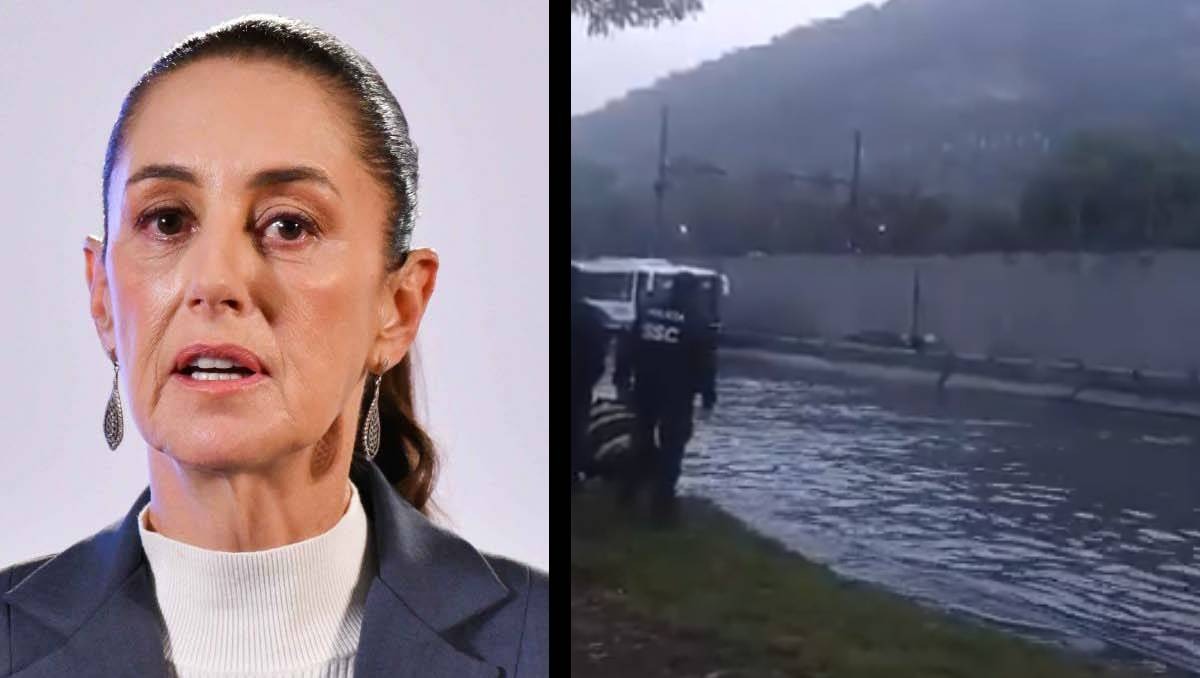 Por este motivo la calzada Ignacio Zaragoza se inunda ante fuertes lluvias | Especial