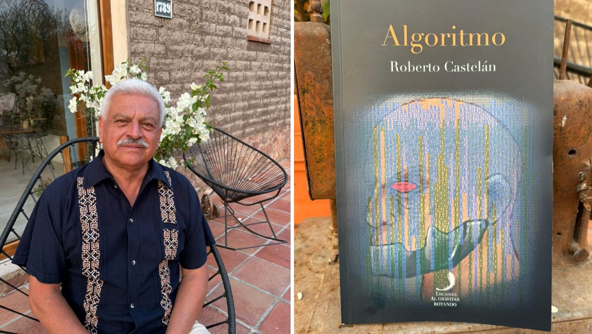 Roberto Castelán presenta su nuevo libro (Cortesía)