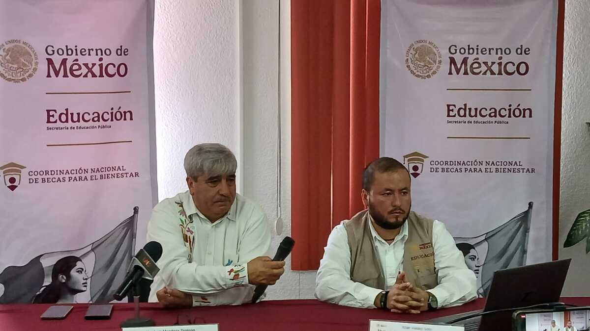 Abraham Mendoza, delegado de los Programas para el Bienestar en Hidalgo. (Teodoro Santos)