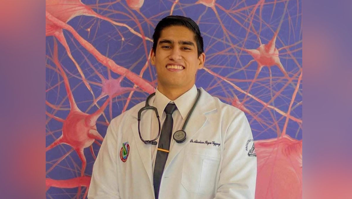 El médico Abraham Reyes era residente de la UMAE 25 en Monterrey. | Especial