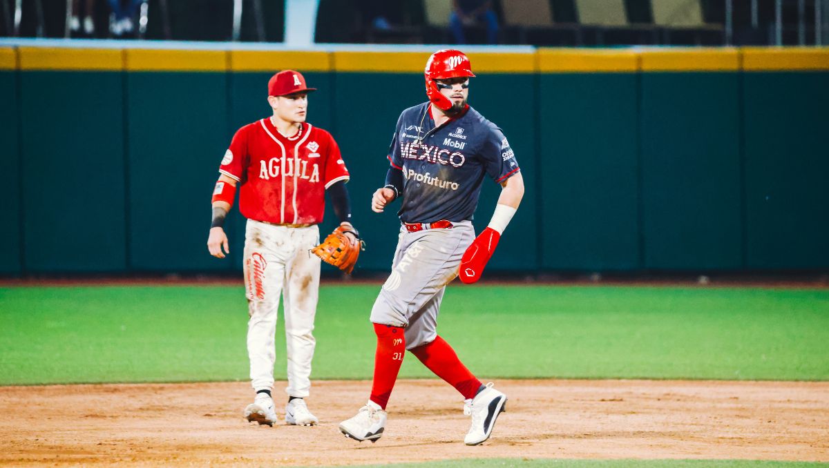 El Águila y Diablos Rojos rompen récord de bases por bolas recibidas en un juego de 9 entradas en la LMB (Cortesía)