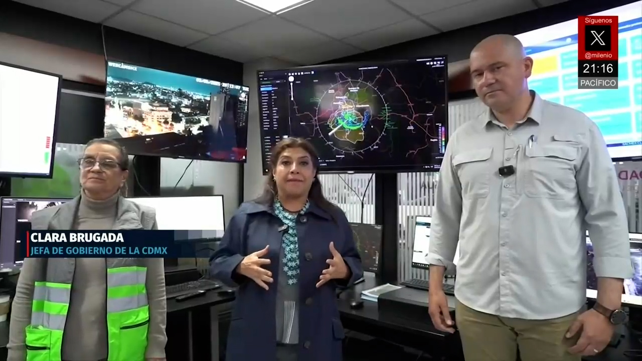 Clara Brugada detalla respuesta a emergencias por lluvias en la capital