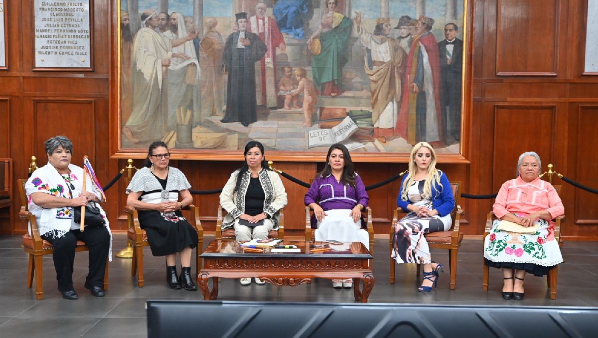Legislatura mexiquense realiza conversatorio “Retos de las mujeres indígenas en la actualidad”. Foto: (Especial)