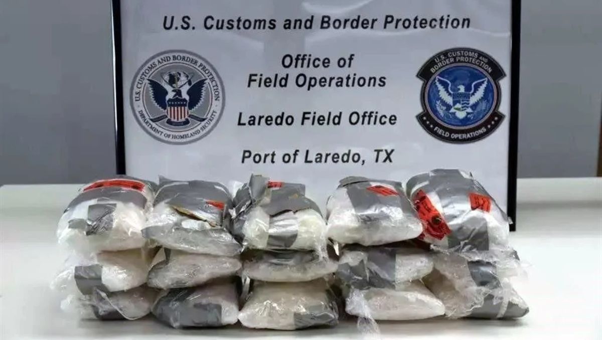 Personal de la CBP incautó la droga. Especial