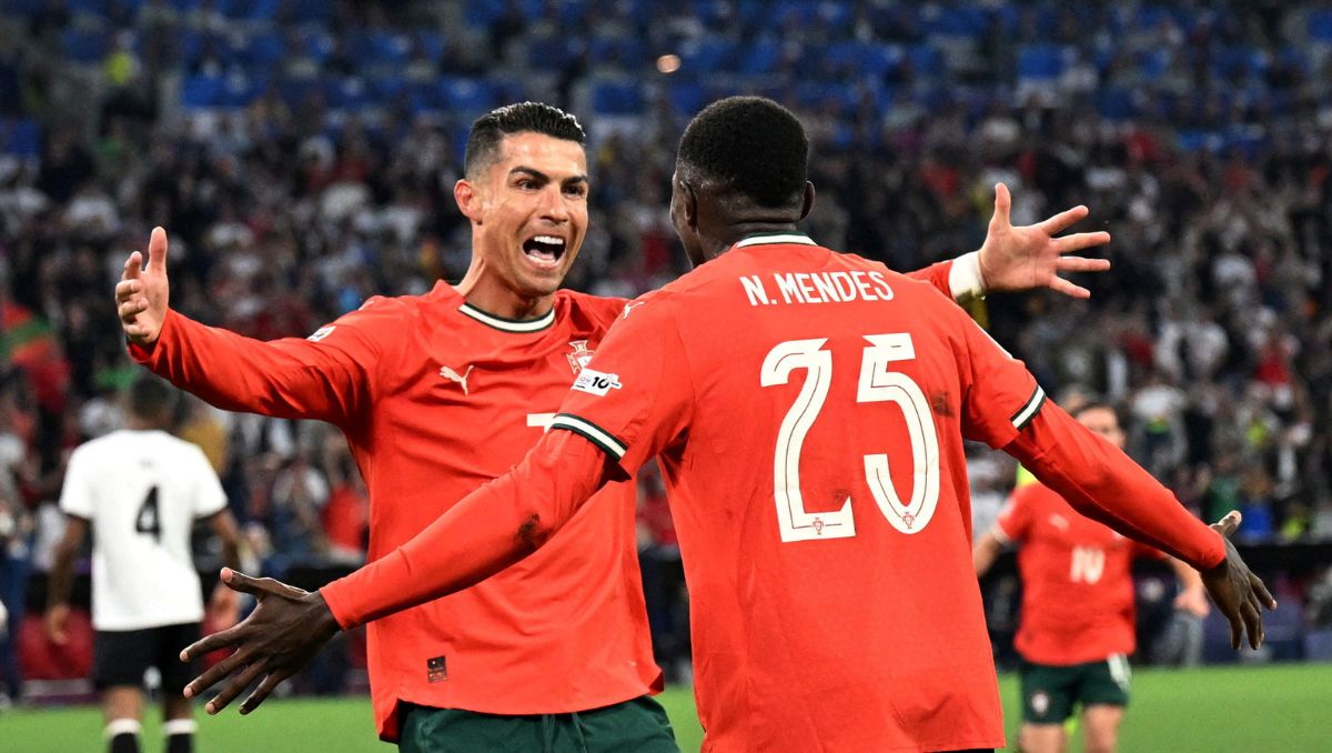 Portugal remonta con CR7 y Conceição, jugarán final de Nations League (Reuters)