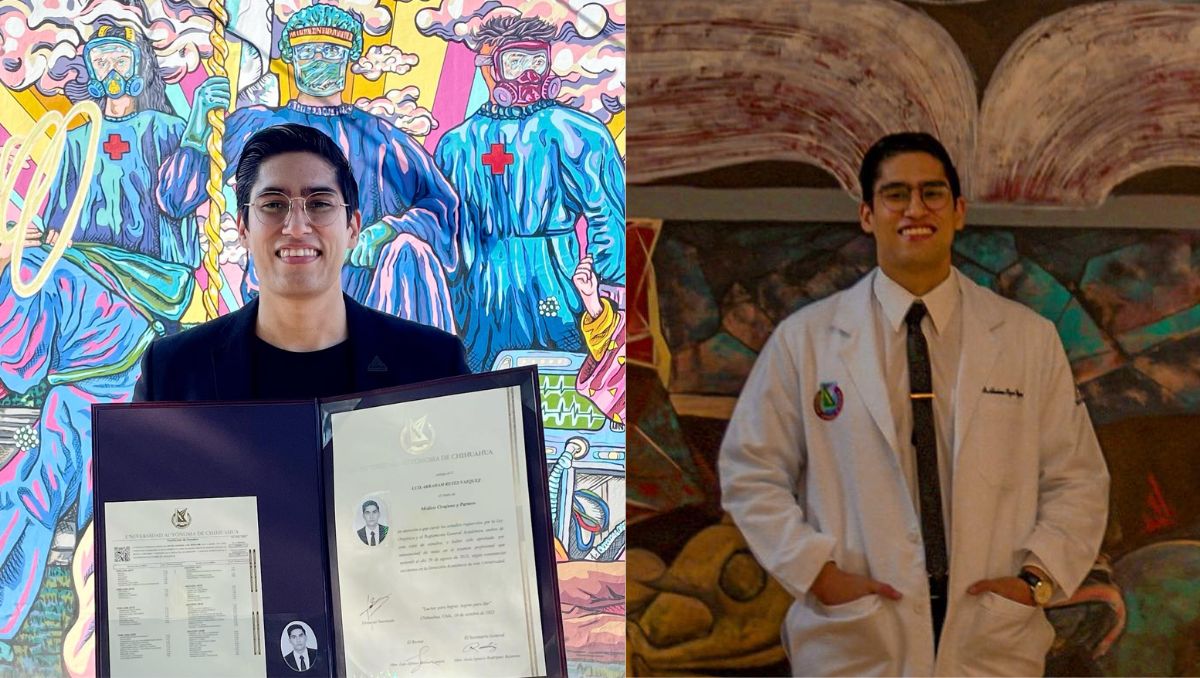 Abraham es egresado de la Universidad Autónoma de Chihuahua | Especial
