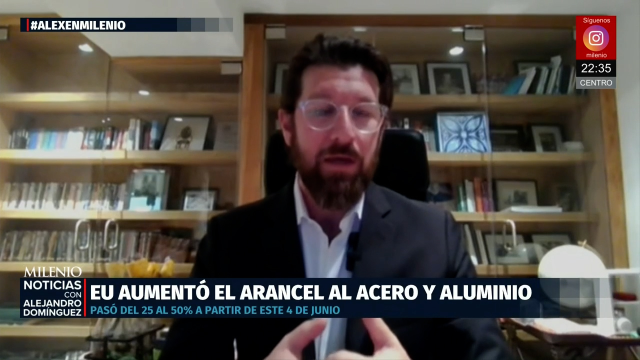 Los aranceles al acero y al aluminio suben en Estados Unidos, Enrique Perret lo explica