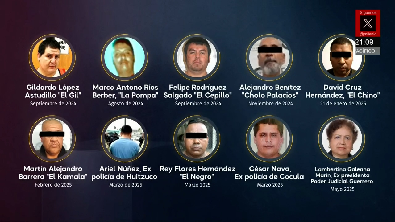 Caso Ayotzinapa avanza tras reaprehensiones clave en 2024 y 2025