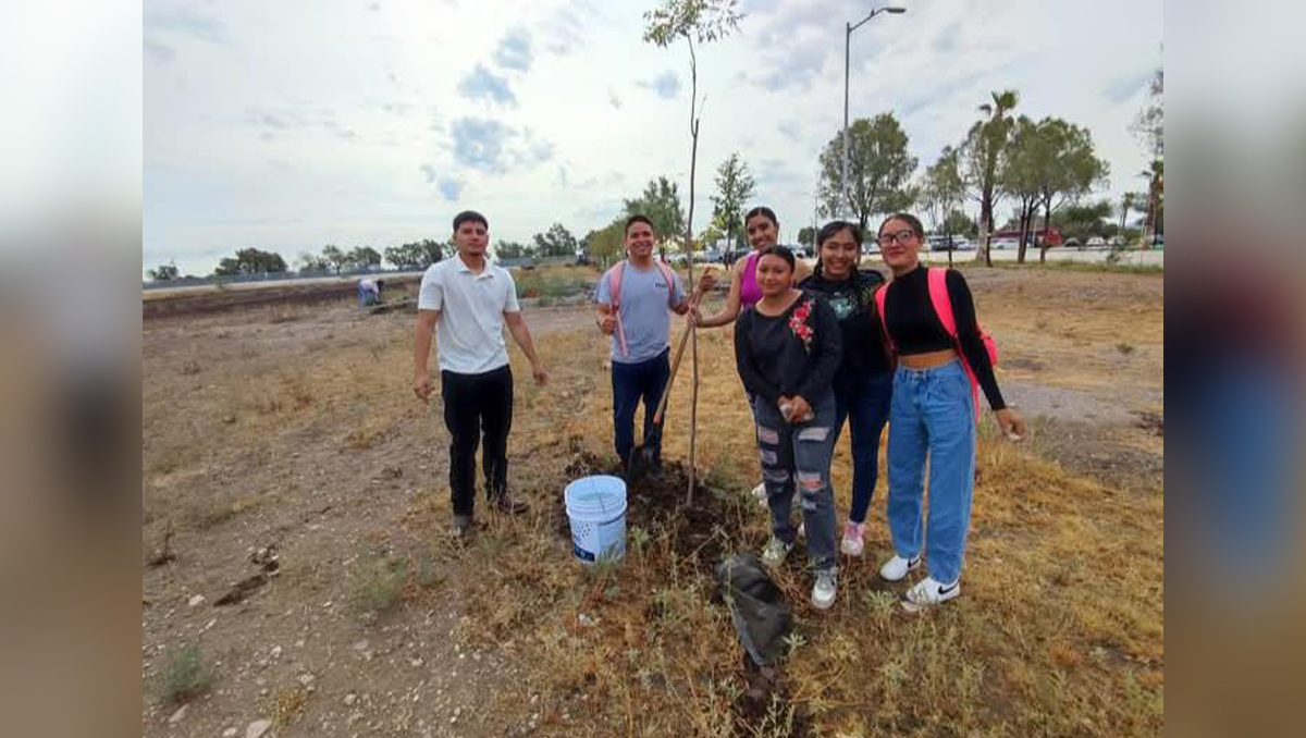 El trabajo para cuidar el medio ambiente es un proyecto en equipo en el que se ha sumado toda la comunidad educativa de la UPRL. (cortesía)
