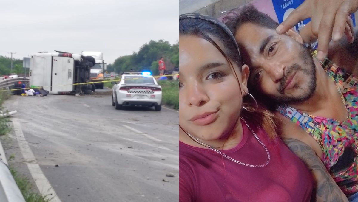 La joven viajaba junto a su pareja, quien también falleció tras la volcadura del autobús en Hualahuises. Especial