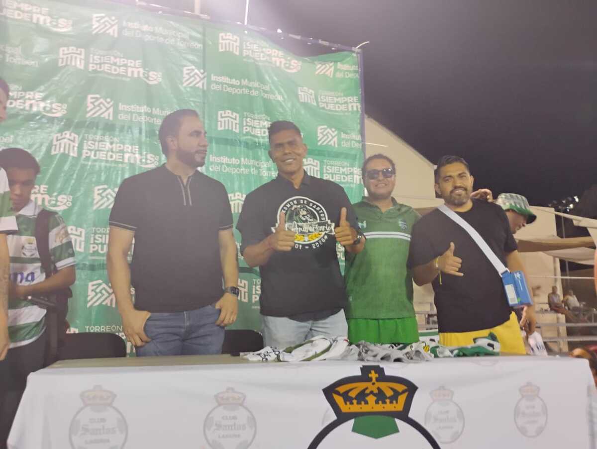 Oswaldo Sánchez en La Jabonera.| Archivo