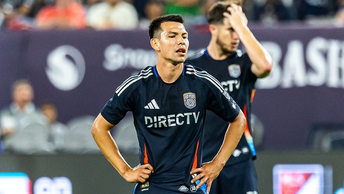 DT del San Diego FC revela la gravedad de la lesión de Chucky Lozano (AFP)