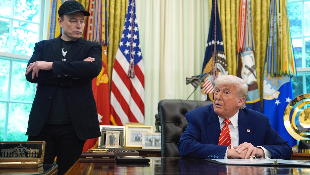 Elon Musk y Donald Trump en La Casa Blanca | AP