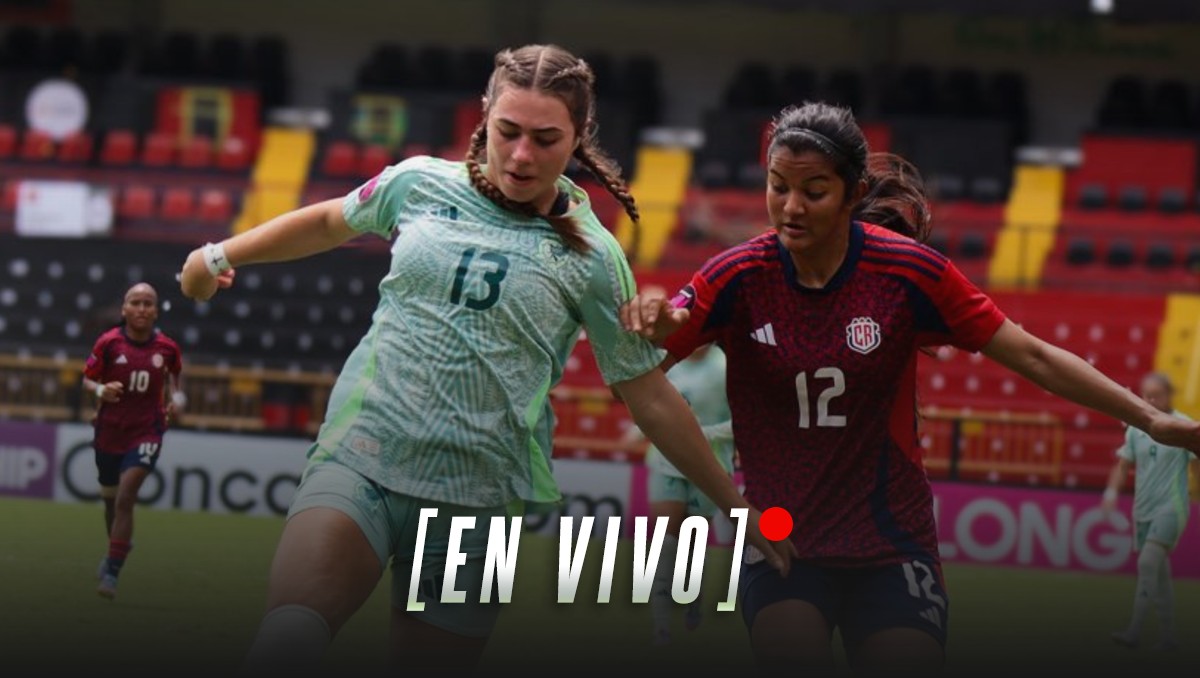 México vs. Costa Rica Femenil EN VIVO partido de semifinal del Premundial Sub 20 (X @fedefutbolcrc)