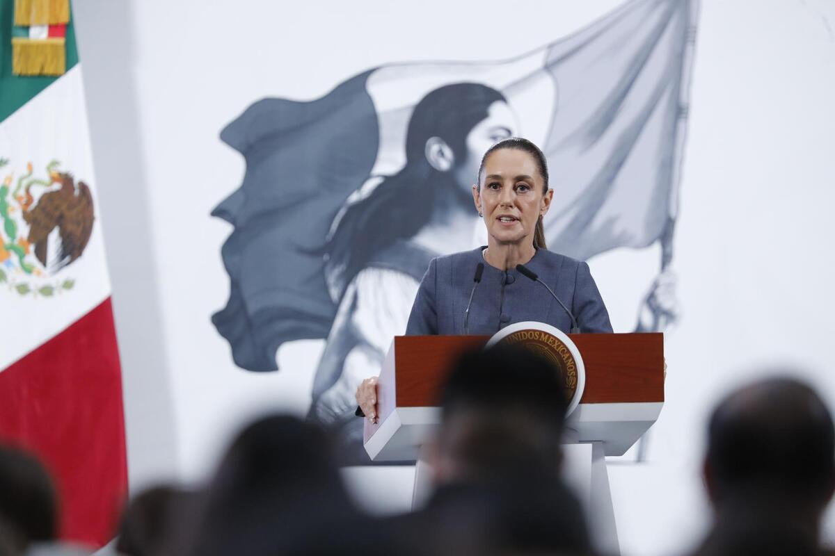 Sigue lo más relevante de la conferencia matutina de la presidenta Claudia Sheinbaum este viernes 6 de junio | EFE