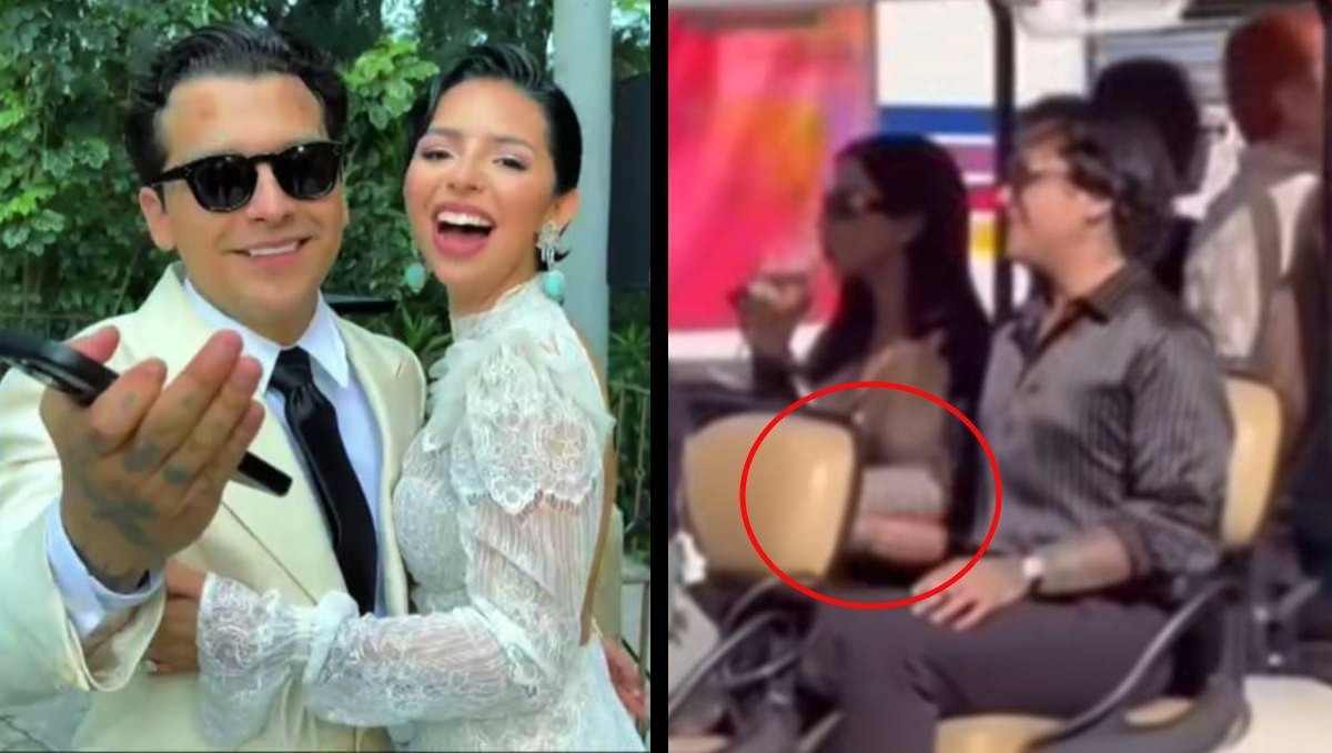 ¿Ángela Aguilar jaloneó a Christian Nodal? Captan supuesto desplante. | Archivo