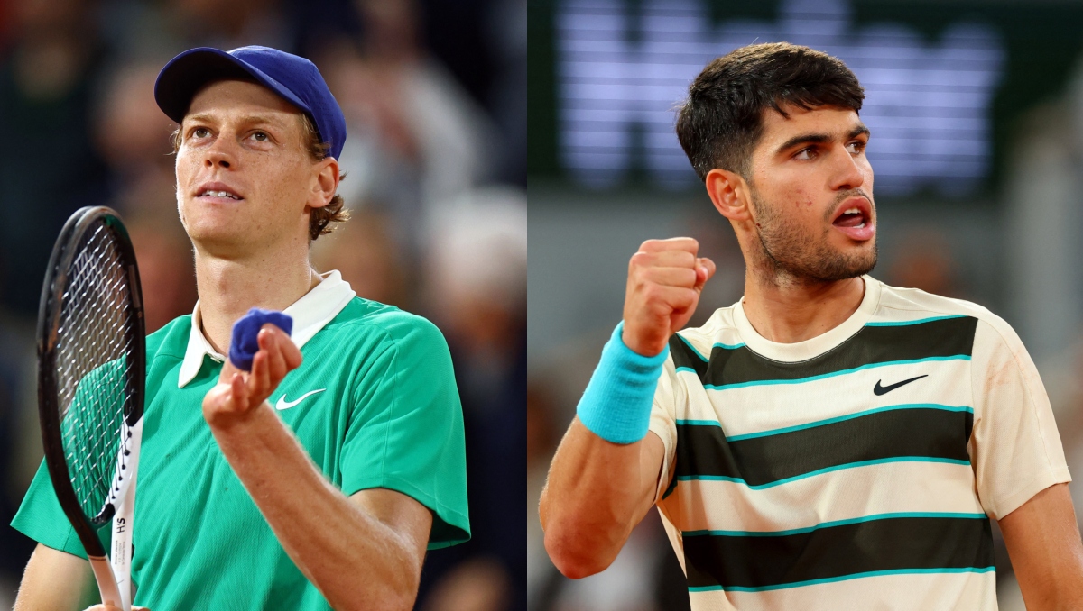 Jannik Sinner vs Carlos Alcaraz: Horario y dónde ver EN VIVO la final de Roland Garros 2025 (Reuters)