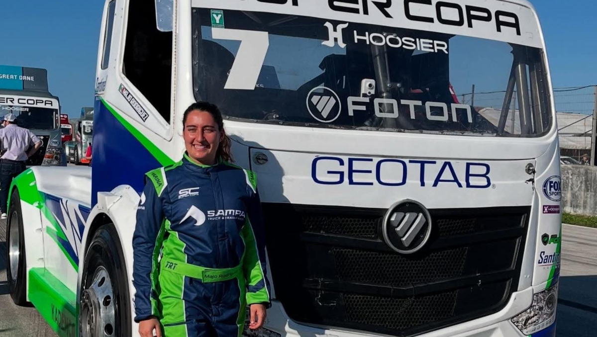 Majo Rodríguez, por el podio en la Súper Copa de Tractocamiones | Especial