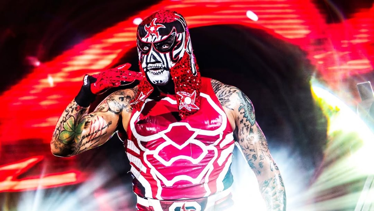 Penta Zero Miedo roza el triunfo por el maletín en Money In The Bank de WWE (Instagram @penta_zero_miedo)