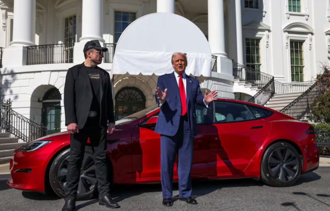Tensión entre Trump y Musk: el presidente de EU considera vender su Tesla