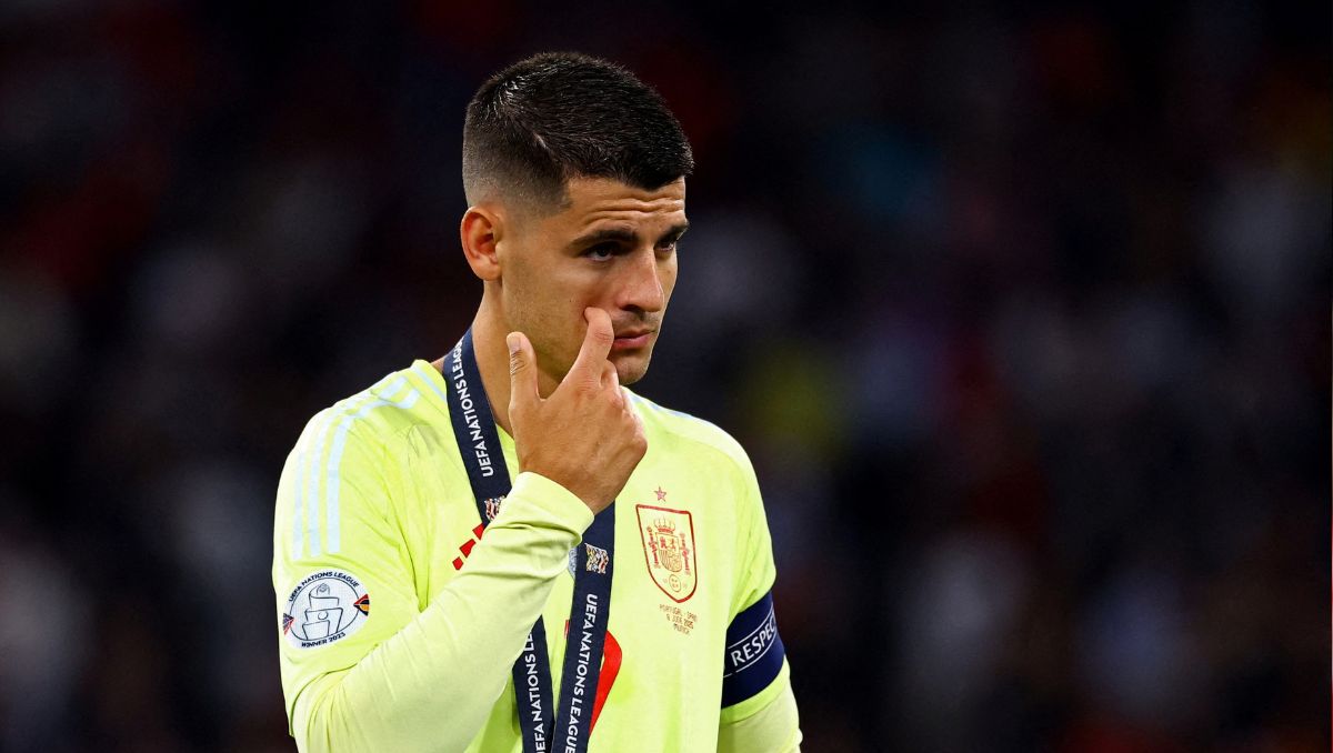Álvaro Morata deja en el aire su continuidad con la selección de España (Reuters)