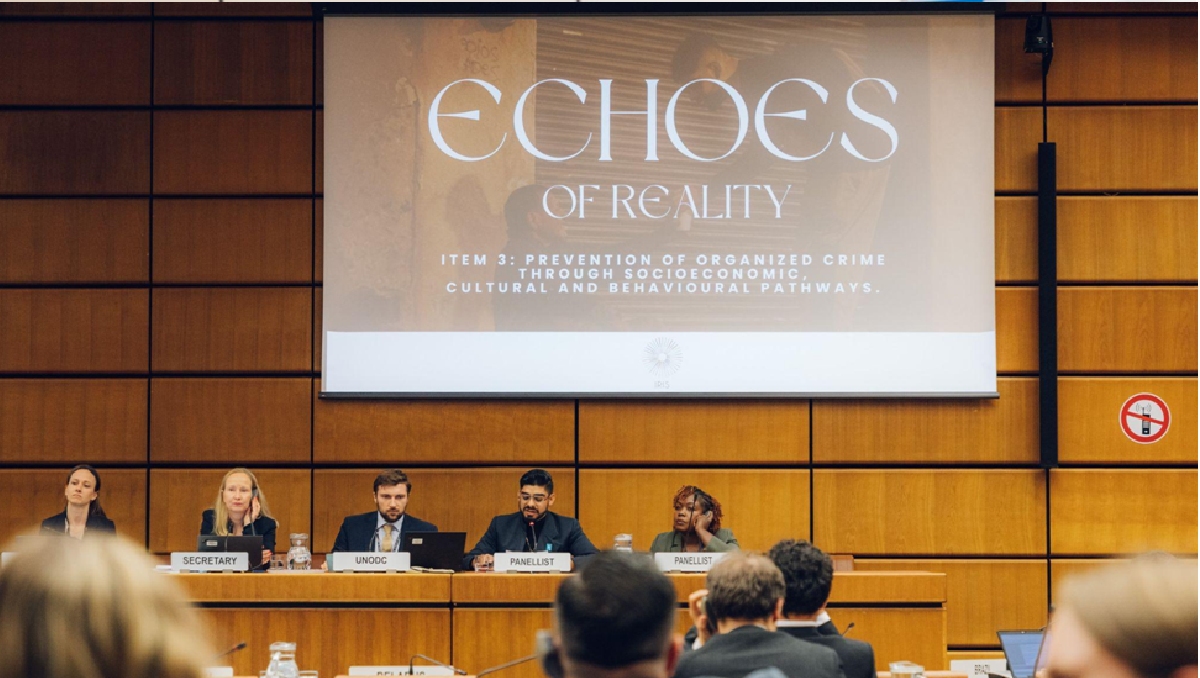 Álvaro Quiroz fue el primer mexicano en presentarse ante el foro de las Naciones Unidas (Foto: Cortesía ONU)