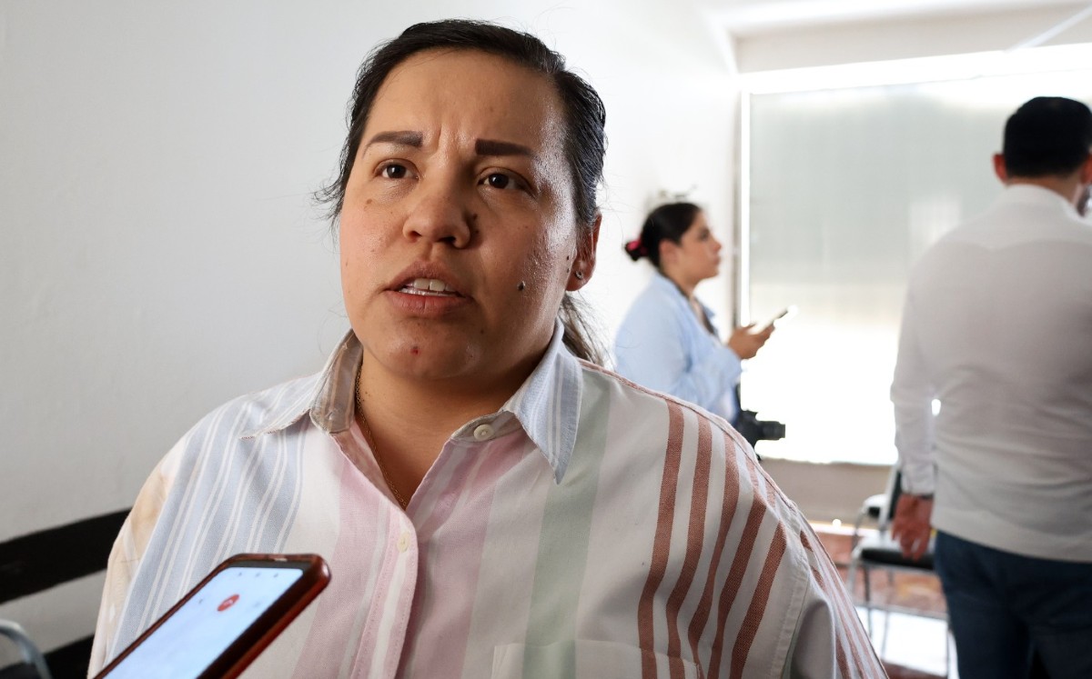La ex candidata acudió a presentar denuncia al Consejo Municipal del IEPC. l Rolando Riestra