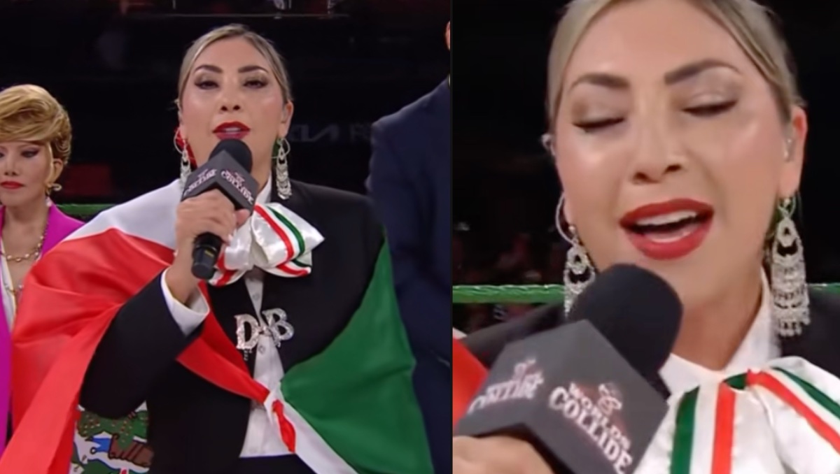 Deyra Barrera se disculpa por error en vivo. | ESPECIAL