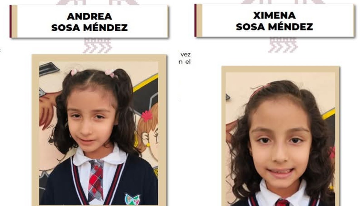 Dos hermanas gemelas de siete años están desaparecidas desde julio de 2024