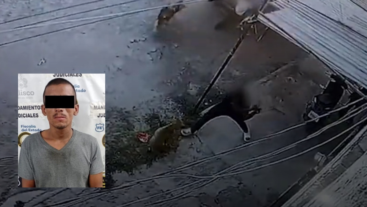 El hombre fue capturado por los actos ocurridos el pasado 8 de abril donde se le ve presuntamente golpeando al animalito (Fotos: Cortesía)