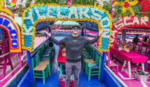 Kyle Larson, enamorado de un México surreal previo a carrera de NASCAR en CdMx