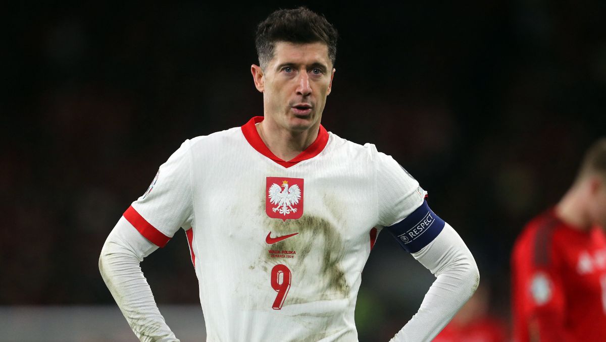 Lewandowski renuncia a la selección polaca mientras se mantenga al mismo entrenador (AFP)