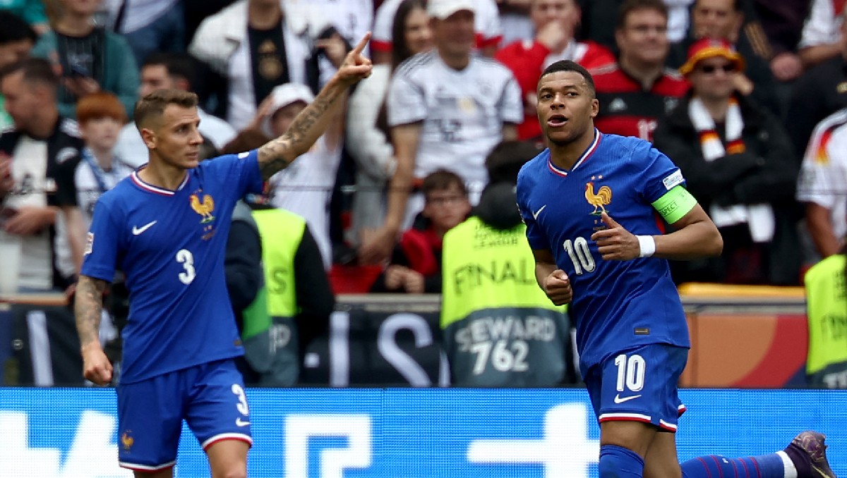 Mbappé impulsa a Francia al tercer lugar de la UEFA Nations League (AFP)