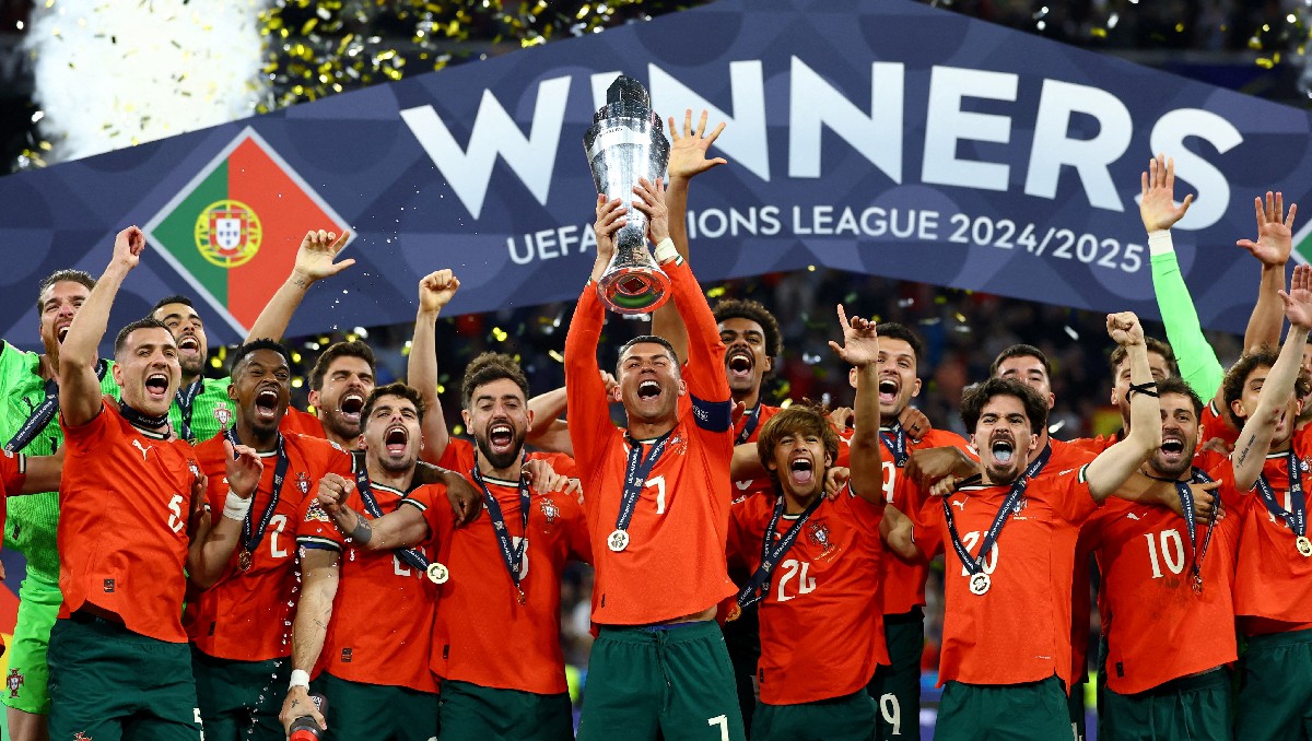 Portugal y Cristiano Ronaldo ganan su segunda UEFA Nations League (Reuters)