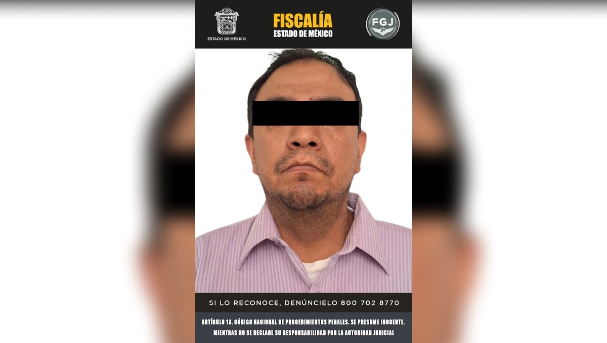 Presunto feminicida de empleada del Poder Judicial del Edomex, finalmente detenido