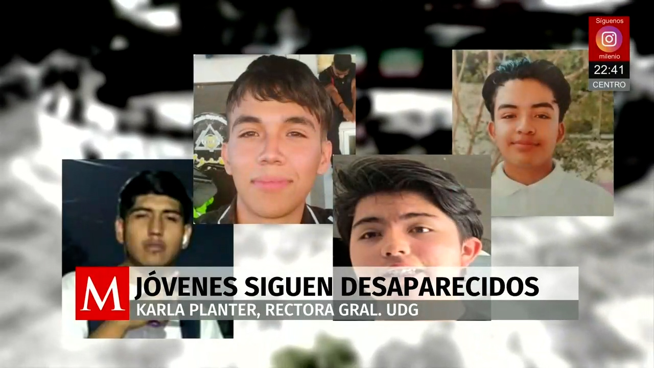 Universidad de Guadalajara informa sobre desaparición de cuatro estudiantes