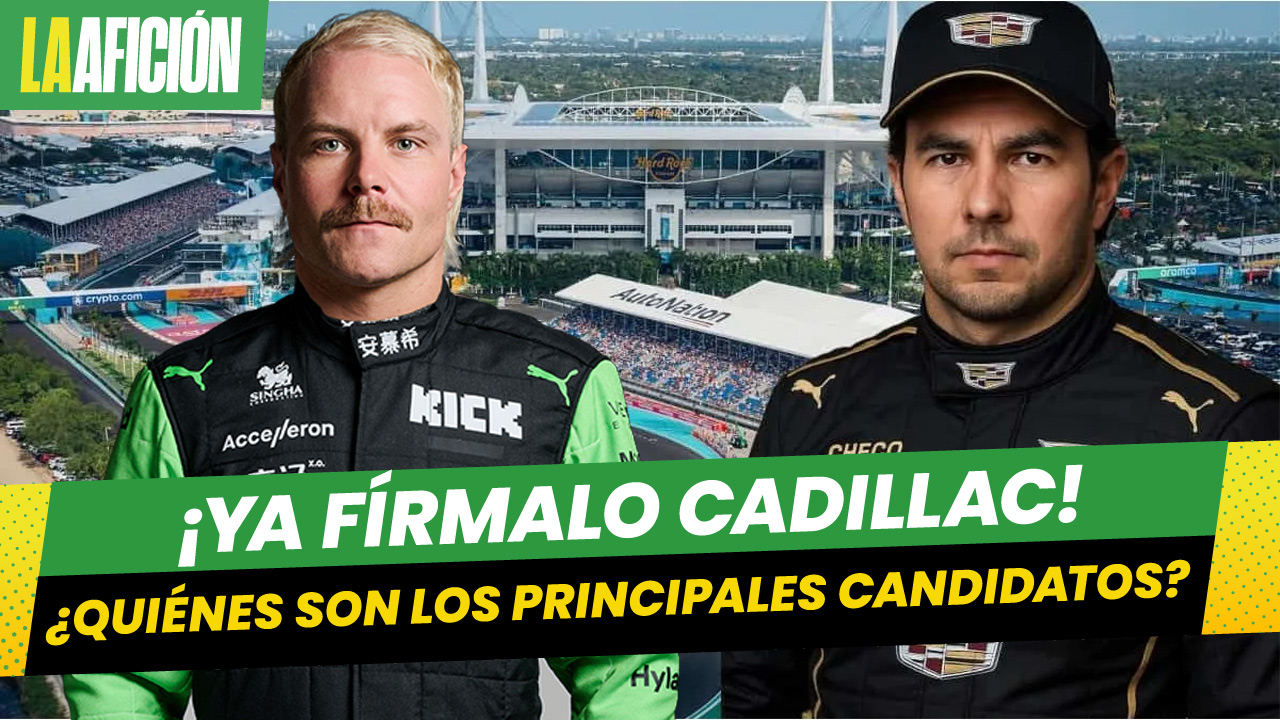 ¡Cada vez más cerca! 'Checo' Pérez, entre los principales candidatos de Cadillac