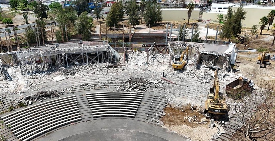 Demolición de la Ciudad de las Artes en Tepic | Especial